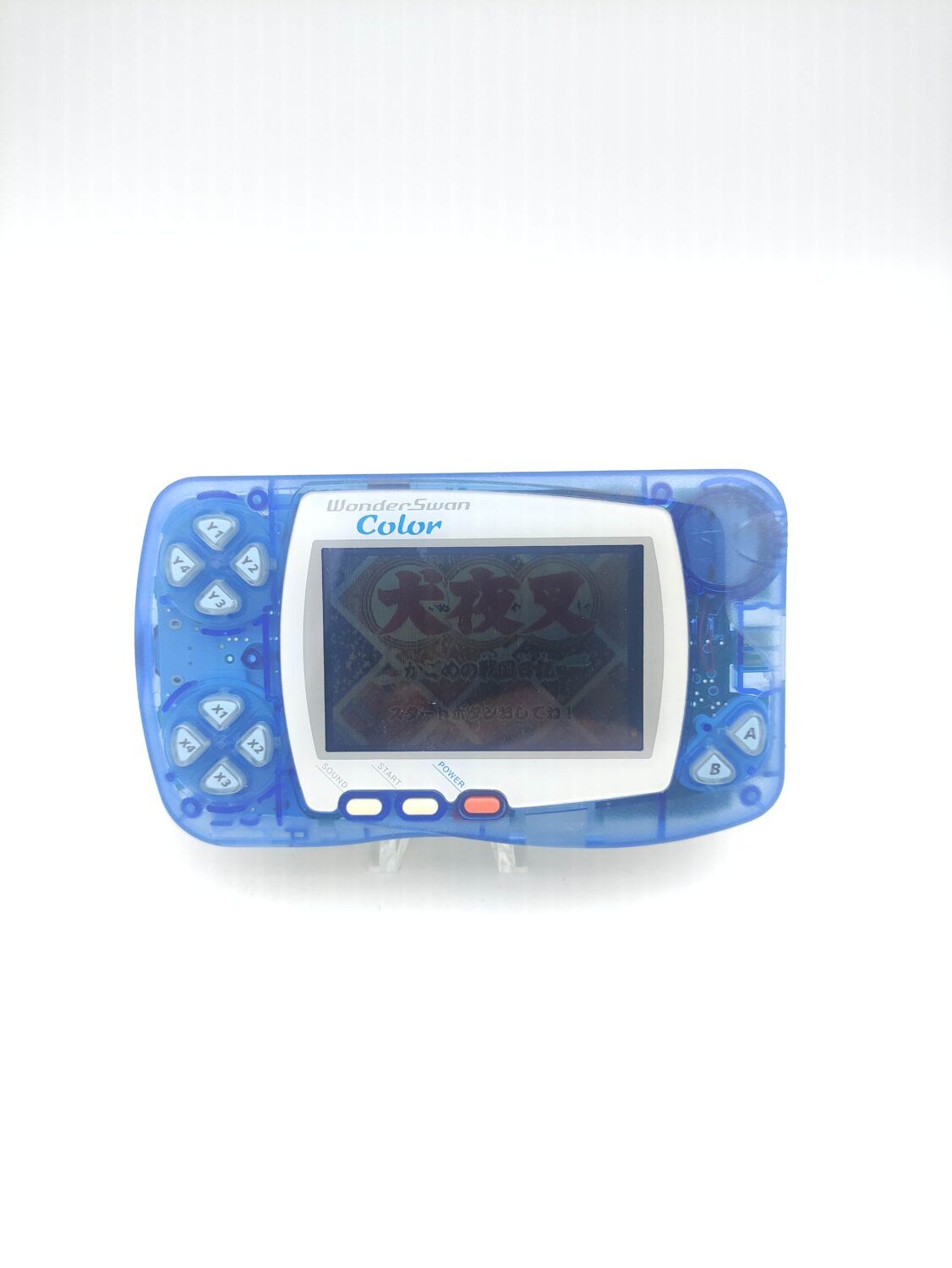 Console BANDAI WonderSwan Color Skeleton Blue WSC Japan Buy-Tamagotchis