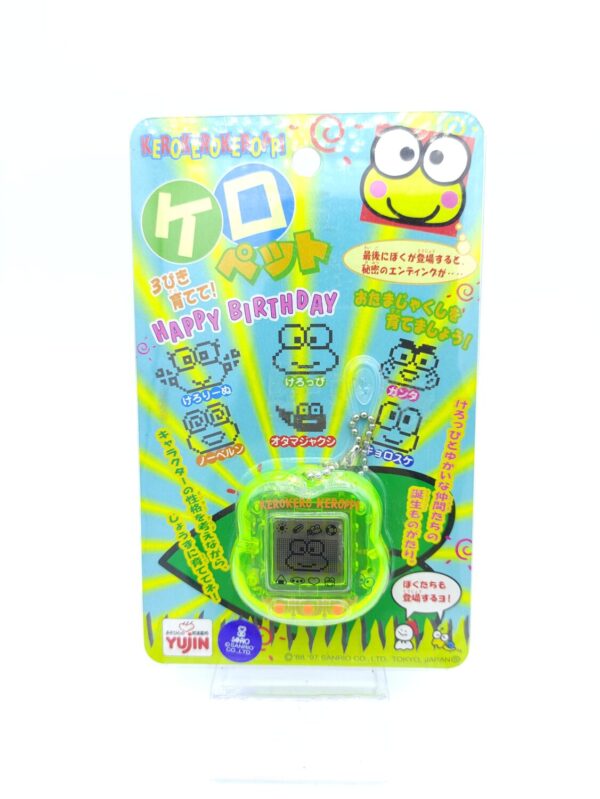 Yujin 1997 Kerokero Keroppi Clear Green Color Virtual Pet Tamagotchi Japan Boutique-Tamagotchis