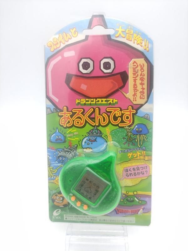 Dragon Quest Slime Virtual Pet Pedometer Arukundesu Enix Clear Green boxed Buy-Tamagotchis 2