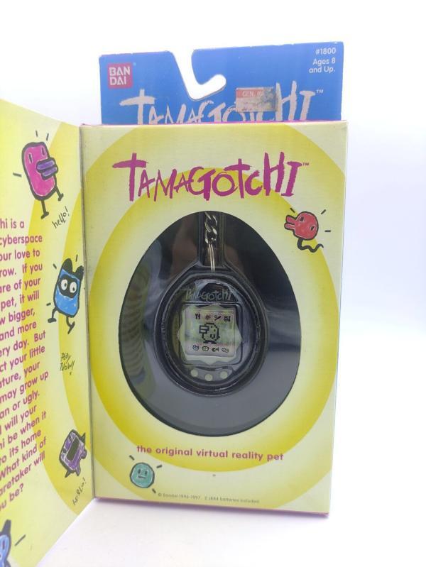 Tamagotchi Original P1/P2 black w/ grey Bandai 1997 English Buy-Tamagotchis 2