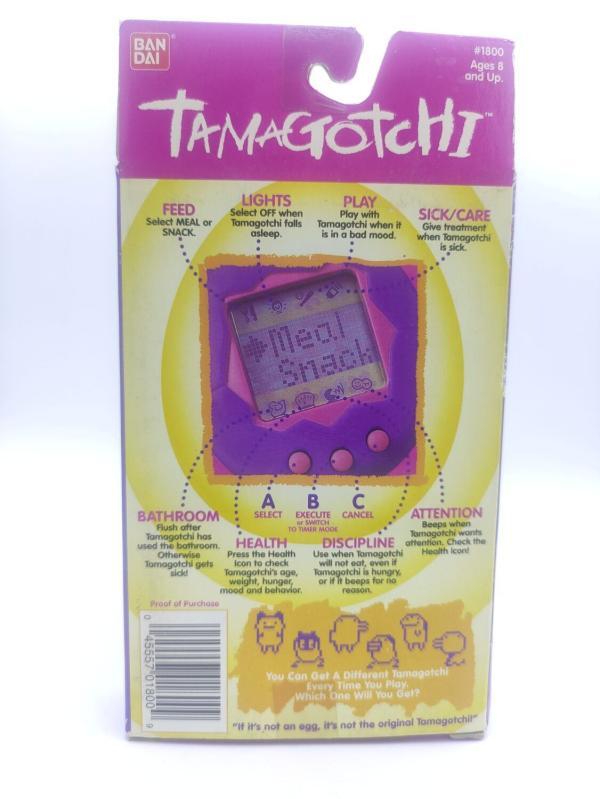 Tamagotchi Original P1/P2 yellow w/ orange Bandai 1997 English Buy-Tamagotchis 4