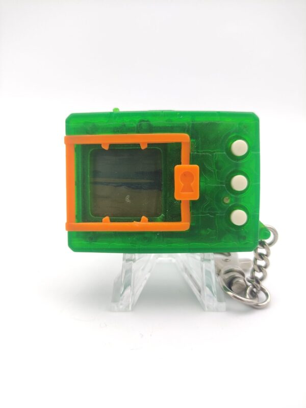 Digimon Digivice Digital Monster Ver 5 Clear green w/ orange Bandai Boutique-Tamagotchis