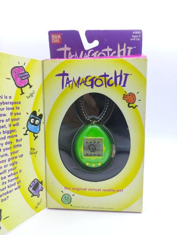 Tamagotchi Original P1/P2 Green w/ yellow Original Bandai 1997 Buy-Tamagotchis 2