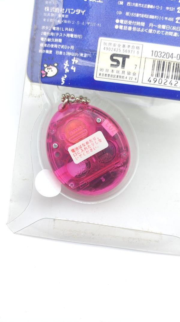 Tamagotchi Original P1/P2 Clear pink w/ blue Bandai 1997 japan Buy-Tamagotchis 3