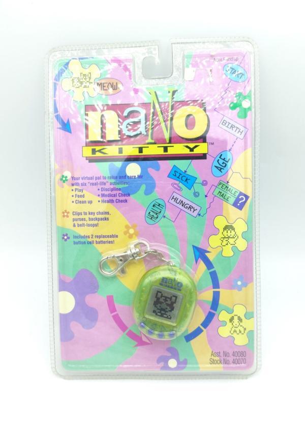 Nano Kitty 1997 Vintage Virtual Pet Clear green Buy-Tamagotchis 2
