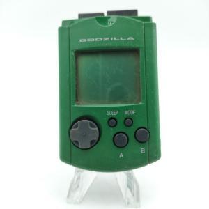 Sega Dreamcast Visual Memory Unit VMU Memory Card HKT-7000 Green Godzilla Buy-Tamagotchis