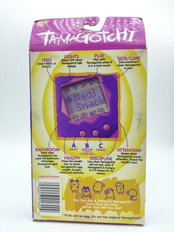 Tamagotchi Original P1/P2 white w/ blue Bandai 1997 English Buy-Tamagotchis 3