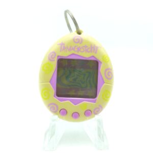 Tamagotchi Original P1/P2 white w/ pink spirals Bandai 1997 English Buy-Tamagotchis