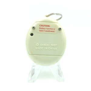 Tamagotchi Original P1/P2 white w/ pink spirals Bandai 1997 English Buy-Tamagotchis 2
