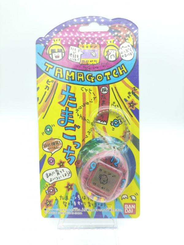 Tamagotchi Original P1/P2 Clear pink w/ blue Bandai 1997 japan Buy-Tamagotchis 2