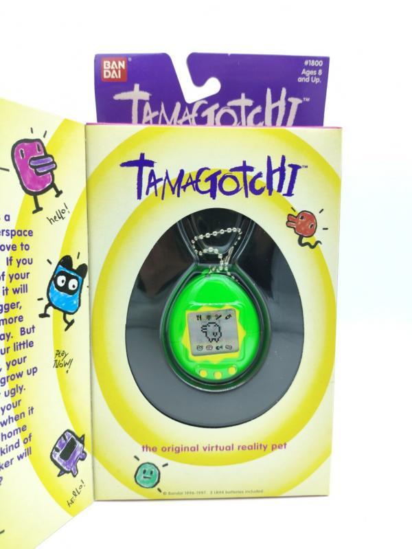 Tamagotchi Original P1/P2 Green w/ yellow Original Bandai 1997 Buy-Tamagotchis 2 Tamagotchi Original P1/P2 Green w/ yellow Original Bandai 1997 Buy-Tamagotchis 2