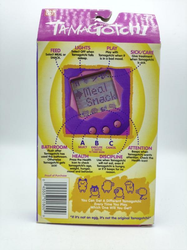 Tamagotchi Original P1/P2 pink w/ green Bandai 1997 English Buy-Tamagotchis 3