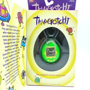 Tamagotchi Original P1/P2 Green w/ yellow Original Bandai 1997 Buy-Tamagotchis